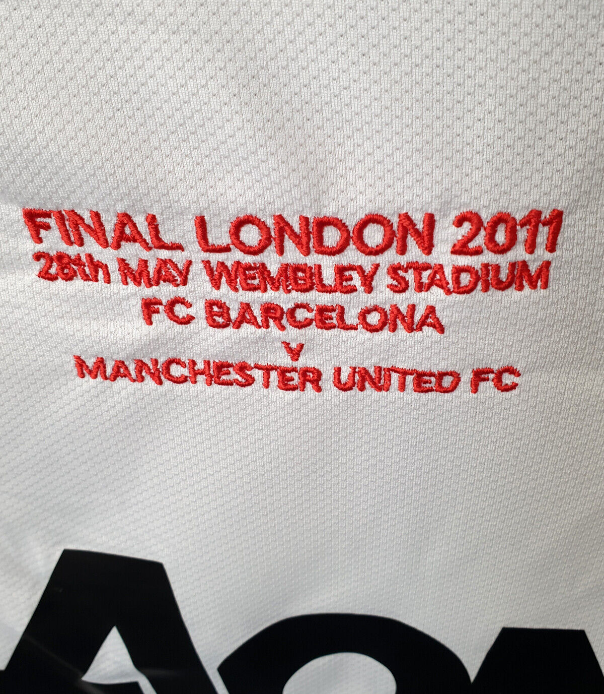 Camiseta Manchester United Visita Retro 2010/11