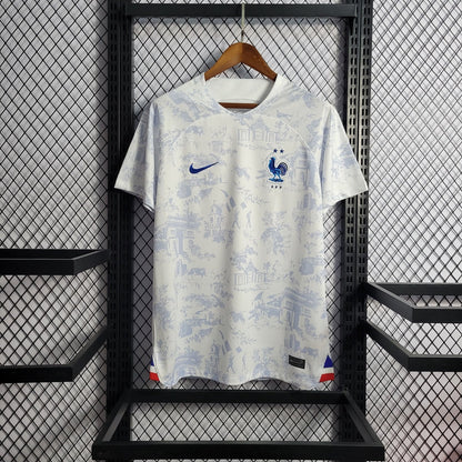 Camiseta Francia Visita Qatar 2022 Versión Fan