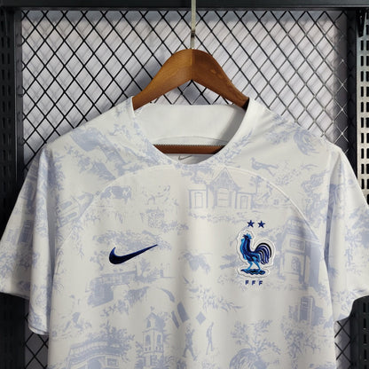 Camiseta Francia Visita Qatar 2022 Versión Fan