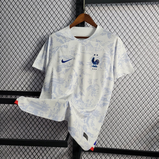 Camiseta Francia Visita Qatar 2022 Versión Fan