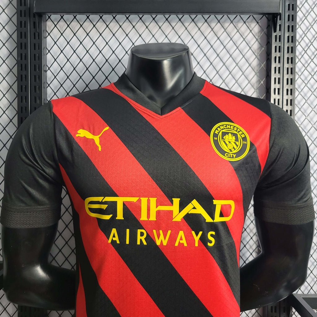 Camiseta Manchester City Visita 2022/23 Versión Jugador