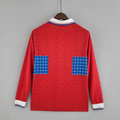 Camiseta Universidad Católica Visita Manga Larga Retro 1996