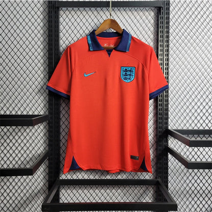 Camiseta Inglaterra Visita Qatar 2022 Versión Fan