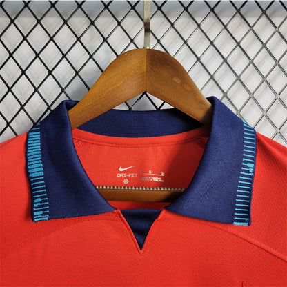 Camiseta Inglaterra Visita Qatar 2022 Versión Fan