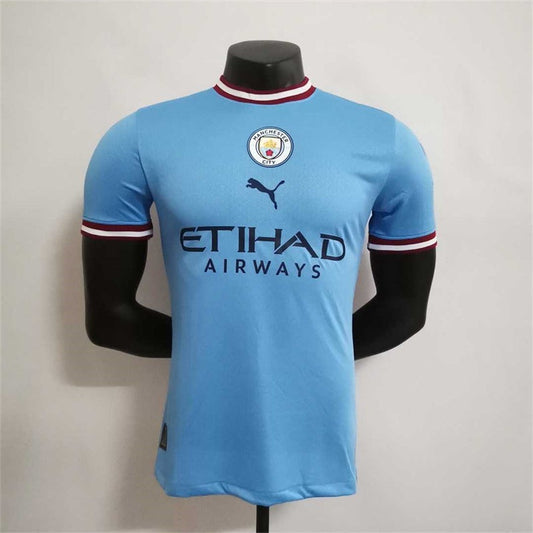 Camiseta Manchester City Local 2022/23 Versión Jugador