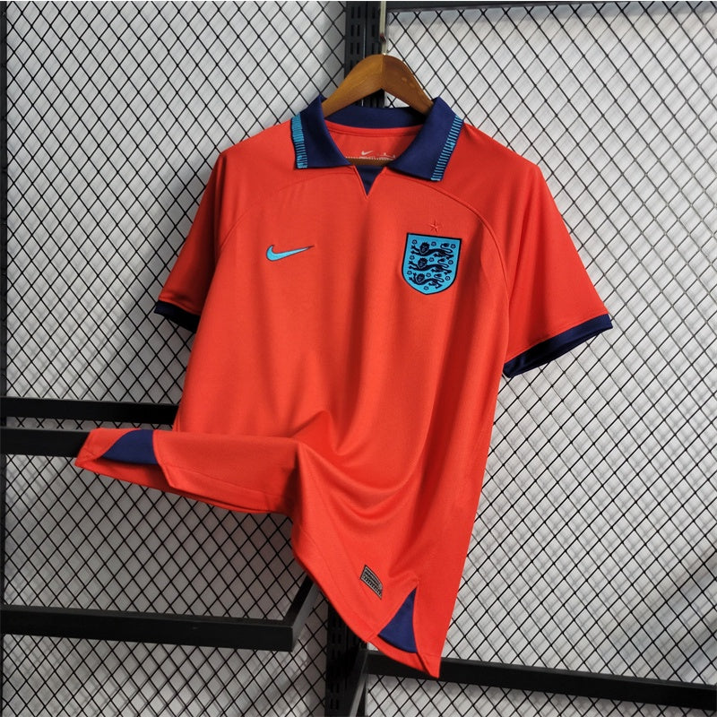 Camiseta Inglaterra Visita Qatar 2022 Versión Fan