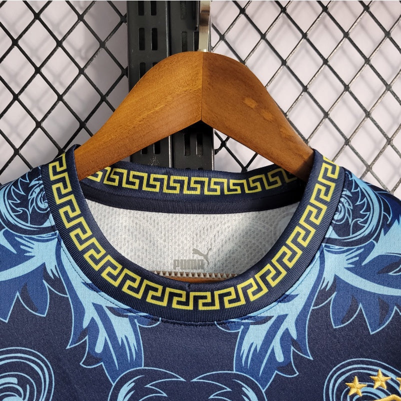 Camiseta Italia Versace 2023 Versión Fan