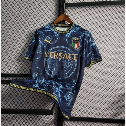 Camiseta Italia Versace 2023 Versión Fan