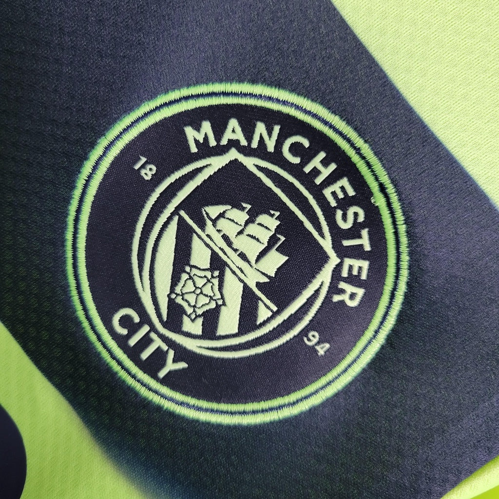 Camiseta Manchester City Tercera 2022/23 Versión Fan