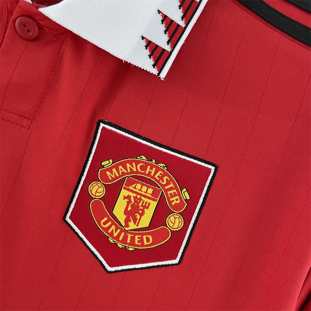 Camiseta Manchester United Local 2022/23 Versión Fan
