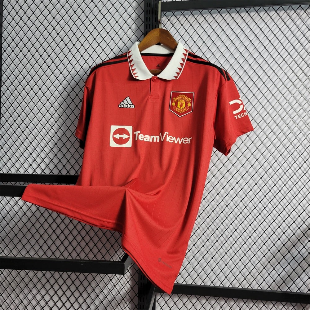 Camiseta Manchester United Local 2022/23 Versión Fan
