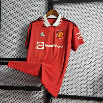 Camiseta Manchester United Local 2022/23 Versión Fan