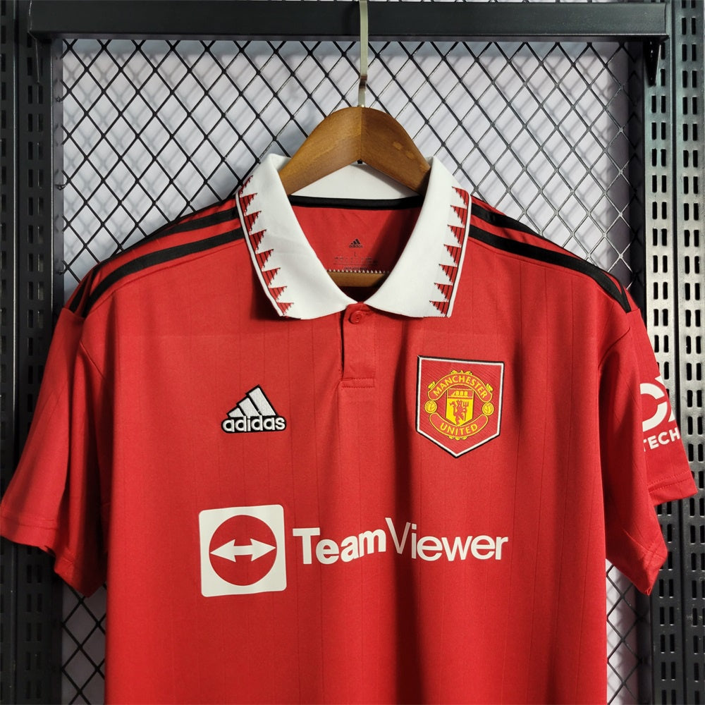 Camiseta Manchester United Local 2022/23 Versión Fan