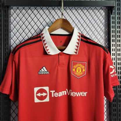 Camiseta Manchester United Local 2022/23 Versión Fan